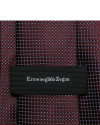 dunkelrote Krawatte von Ermenegildo Zegna