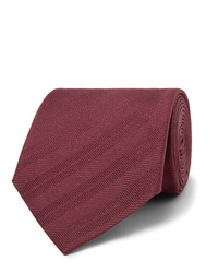 dunkelrote Krawatte von Dunhill