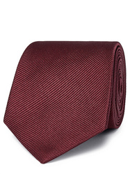 dunkelrote Krawatte von Giorgio Armani