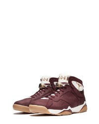 dunkelrote Leder Sportschuhe von Jordan