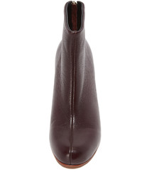 dunkelrote Leder Stiefeletten von Rachel Comey