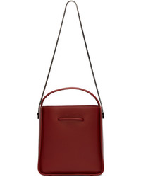 dunkelrote Ledertaschen von 3.1 Phillip Lim