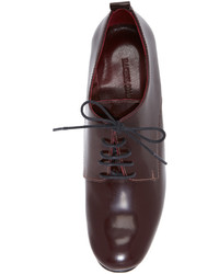 dunkelrote Oxford Schuhe von Rachel Comey