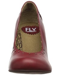 dunkelrote Pumps von Fly London