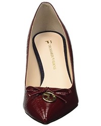 dunkelrote Pumps von TRUSSARDI JEANS by Trussardi