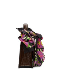 dunkelrote Satchel-Tasche aus Leder von Marc Jacobs