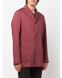 dunkelrote Shirtjacke von Bally