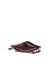 dunkelrote Shopper Tasche aus Leder von Caterina Lucchi