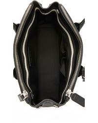 dunkelrote Shopper Tasche aus Leder von Marc Jacobs