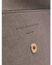 dunkelrote Shopper Tasche aus Leder von Stella McCartney