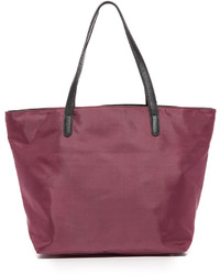 dunkelrote Shopper Tasche von Deux Lux