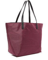 dunkelrote Shopper Tasche von Deux Lux