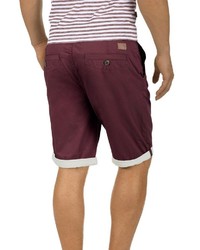 dunkelrote Shorts von BLEND