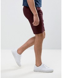 dunkelrote Shorts von Asos