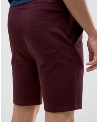 dunkelrote Shorts von Asos