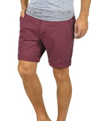 dunkelrote Shorts von Solid