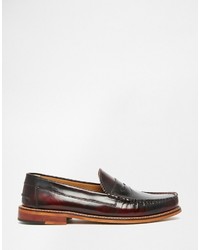 dunkelrote Slipper von Ben Sherman