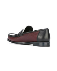 dunkelrote Slipper von Dolce & Gabbana