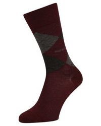 dunkelrote Socken von Hugo Boss