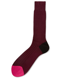 dunkelrote Socken von Paul Smith
