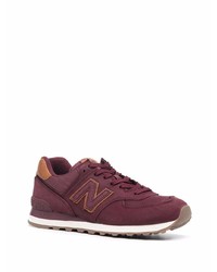 dunkelrote Sportschuhe von New Balance