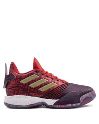 dunkelrote Sportschuhe von adidas