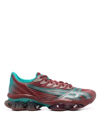 dunkelrote Sportschuhe von Asics