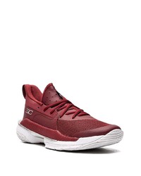 dunkelrote Sportschuhe von Under Armour