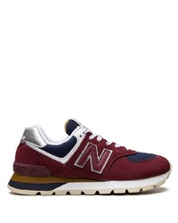 dunkelrote Sportschuhe von New Balance