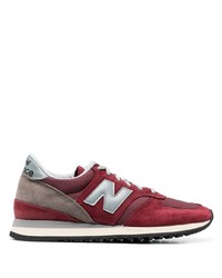 dunkelrote Sportschuhe von New Balance