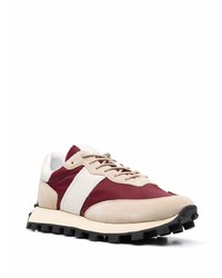 dunkelrote Sportschuhe von Tod's