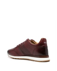 dunkelrote Sportschuhe von Bally