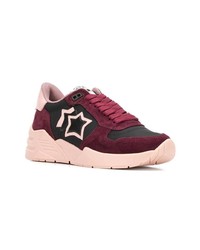 dunkelrote Sportschuhe von atlantic stars