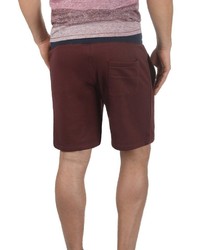 dunkelrote Sportshorts von Solid