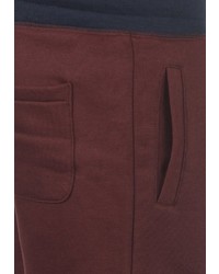 dunkelrote Sportshorts von Solid