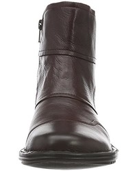 dunkelrote Stiefel von camel active