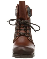 dunkelrote Stiefel von Fly London