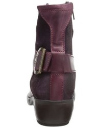 dunkelrote Stiefel von Fly London