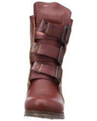 dunkelrote Stiefel von Fly London