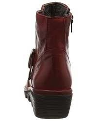 dunkelrote Stiefel von Fly London