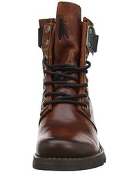 dunkelrote Stiefel von Fly London