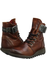 dunkelrote Stiefel von Fly London