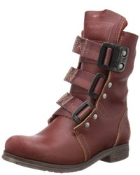 dunkelrote Stiefel von Fly London