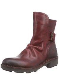 dunkelrote Stiefel von Fly London