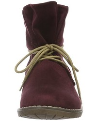 dunkelrote Stiefel von Jane Klain