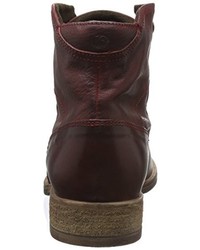 dunkelrote Stiefel von Josef Seibel