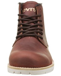 dunkelrote Stiefel von Levi's