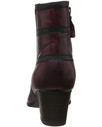 dunkelrote Stiefel von Tamaris