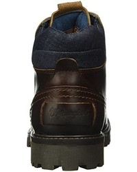 dunkelrote Stiefel von Wrangler