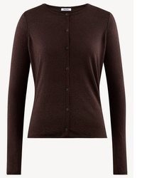 dunkelrote Strick Strickjacke von Tamaris